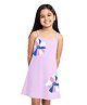 Plan B Cotton Knit Sleeveless Floral Printed Dress - Lavender
