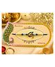 Krishna Rakhi - Blue| Premium Beaded Artwork| Perfect for Gifting| Raksha Bandhan| for Boys & Girls