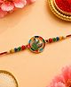 Peacock Rakhi - Multicolor| Premium Beaded Artwork| Perfect for Gifting| Raksha Bandhan| for Boys & Girls