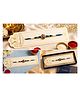 Circular Evil eyes Rakhi|Perfect for Rakhi & Gifting| Dark Blue