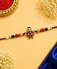 Kids Super Hero Rakhi Blue & Red| Premium Beaded Artwork| Perfect for Gifting| Raksha Bandhan| for Boys & Girls