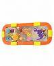 ZQBIEE, this is a leak-proof lunch box for children at school. It features a safe stainless steel and plastic interior that keeps food fresh- Orange