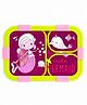 ZQBIEE, this is a leak-proof lunch box for children at school. It features a safe stainless steel and plastic interior that keeps food fresh- Pink