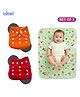 Bubzii Baby Gift Set ,2 Reusable Cloth Diaper with 1 Removable Microfiber Insert & Waterproof Changing Sheet , Adjustable, Washable, Leak-Proof , Baby Boys & Girls