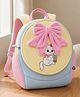 Mi Arcus Height 9 inches Cute Bow & Cat Design Water Resistant Lightweight Preschool Backpack - Multicolor