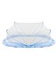 LifeKrafts Foldable Baby Mosquito Net Bottomless Net for Infants - Blue Regular Size
