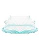 LifeKrafts Foldable Baby Mosquito Net Bottomless Net for Infants - Ocean Green Regular Size