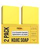 Ghar Soaps Kojic Acid 2% Brightening Soap with Niacinamide | Pack of 2 - 100g