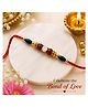 Bubble Trouble Dori Rakhi with Premium Quality Beads