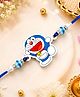 Bubble Trouble Doraemon Kids Rakhi with Blue Cartoon Character Design