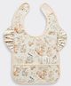 The Plush Club Forest Friends Waterproof Feeding Bib - Green