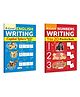 0-Level English Writing Capital Letters & Number Writing 1-20 Practice Book :- capital alphabet writing practice, number counting activity workbook, early handwriting activity book | Pack of 2