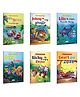 Itsy Bitsy Ducklings, Johny the Nosy Giraffe, Johny the Nosy Giraffe and more - Baby's First Story Book :- cute duck story book for kids, tall giraffe bedtime story book | Pack of 6 Book