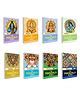 Animals, Art & Culture, Flora & Fauna and more The Mandala Series :- detailed wildlife mandala artwork, traditional cultural design patterns, sacred spiritual coloring collection | Pack of 8