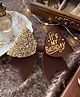 Aye Candy Bow Detailed Alligator Hair Clip - Brown