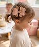 Aye Candy Bow Detailed Alligator Hair Clip - Pink