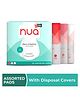 Nua Complete Comfort Sanitary Pads Assorted Soft and Comfortable Protection - Pack of 24