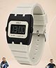 Spiky Solid Digital Watch - Grey