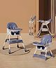 Babanza High Chair with safety Harness and Child Meal Tray - Green