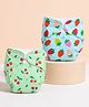 Happy Baby Co. Advanced Nappy Pack of 2, Reusable Baby Nappy with Leak-Lock, Velcro Closure, 2-Layer Padding, Waterproof Cloth Nappy, 18-24 Months