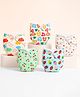 Happy Baby Co. Advanced Nappy Pack of 5, Reusable Baby Nappy with Leak-Lock, Velcro Closure, 3-Layer Padding, Waterproof Cloth Nappy,