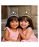 Babymoon Glittering Rhinestone Crown Headbands Princess Baby Headband Gold & Silver - Pack of 2