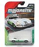 Majorette Jaguar E-Type Die Cast Racing Car with Free Wheel Moving Feature  Green & White