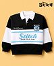 Primo Gino Disney Fleece Knit Sweatshirts with Full Sleeves and Stitch Print in Black for 4-5 Years