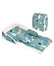 GRASPING FINGERS Baby Bed in a Bag with Bolster Cushions and Booster Pillow, Foldable Portable Newborn Sleeping Bed (0-6 Months)