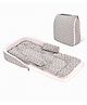 GRASPING FINGERS Baby Bed in a Bag with Bolster Cushions and Booster Pillow, Foldable Portable Newborn Sleeping Bed (0-6 Months)