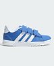 ADIDAS KIDS Velcro Closure Solid Casual Shoes - Blue & White