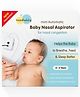 Nasobuddy Mini Automatic Baby Nasal Aspirator | Easy Nose Cleaner & Mucus Extractor for Newborns and Kids up to 5 Years | Continuous Soft Suction (Includes Free Saline Spray)