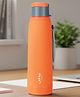 Larah by Borosil 700 ml Lava Orange PU Insulated Made in India Stainless Steel Bottle for for Office, School, College & Gym, Daily Use - Orange
