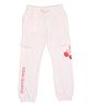 Pantaloons Junior Cotton Knit Cherry Printed Track Pants - Off White