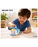 ARCADE TOYS Key Wind-Up Crawling Wiggling Toy for Kids & Babies  Mechanical 8-Leg Crawling & Dancing Action Toy  - Multicolour - Pack of 1