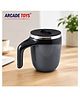 ARCADE TOYS Insulated Coffee Mug with Suction Bottom, Leak-Proof Stainless Steel Tumbler with Lid & Handle, 500 ML Multicolour