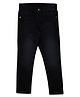 Pantaloons Junior Woven Solid Washed Jeans - Black