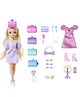 Barbie 14 cm Dream Besties Malibu Fashion Doll with Surprise Accessories and 15+ Looks - Multicolor