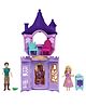 Disney Princess 29 cm Rapunzel Tower Story time Stackers Playset with 2 Dolls & Accessories - Purple