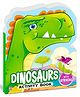 Dinosaur Sticker Activity Book for Kids, Childern and Toddlers Fun Activity with Coloring Book by Hellofriend - English