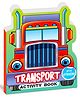 My First Transport Sticker Activity Book for Kids, Childern and Toddlers Fun Activity with Coloring Book by HelloFriend - English