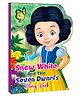 My Shaped Story Book: Snow White And The Seven Drawfs - Shaped Story Board Book for Kids, English, By Hello Friend Books