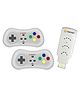 Sameo Micro Genius 2.0 8-Bit HDMI TV Gaming Console with 800 Built-In HD Games - Grey