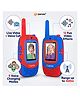 Sameo Kids Video Walkie Talkie with Two-Way Communication and Video Calling Features - Red & Blue