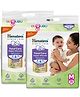 Himalaya Total Care Super Absorb Baby Pants Diaper | Size M (Medium) 152 Count | Pack of 2 | 7-12 kg | Breathable & Rapid Zig Zag Absorption | Keeps Skin Calm & Rash Free