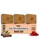 Ghar Soaps Sandalwood & Saffron Magic Bath Soap | 100 g | Pack of 3