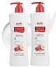 Multani Natural Fruit Body Lotion | Moisturizing Body Lotion for Women | Hydrates, Softens & Nourishes Dry Skin | Suitable for All Skin Types | 400ml - Pack of 2