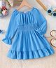 Mark & Mia Frock with Full Raglan Sleeves in Blue