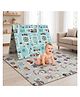 StarAndDaisy Baby Play Mat for 0 to 2 Years 6mm Thick Foldable XPE Baby Floor Mat Reversible Cushioned Playmat Lightweight Portable Soft Waterproof Easy to Clean 149 x 178 cm for Kids Playing