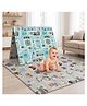 StarAndDaisy Baby Play Mat for 0 to 2 Years 6mm Thick Foldable XPE Baby Floor Mat Reversible Cushioned Play Mat Lightweight Portable Waterproof Soft Easy to Clean 5 x 4 ft for Babies and Kids Playing